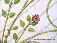 "Grata con Rose" - Arredamento in Ferro Battuto