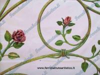"Grata con Rose" - Arredamento in Ferro Battuto