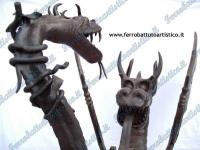 "Albero della Vita" - Scultura in Ferro Battuto