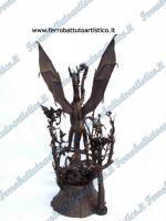 "Albero della Vita" - Scultura in Ferro Battuto