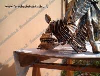 "Don Chisciotte" - Scultura in Ferro Battuto