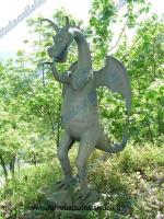 "Drago" - Scultura in Ferro Battuto