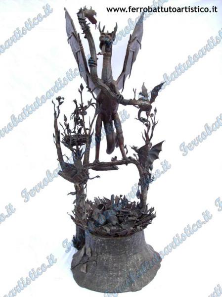 "Albero della Vita" - Scultura in Ferro Battuto