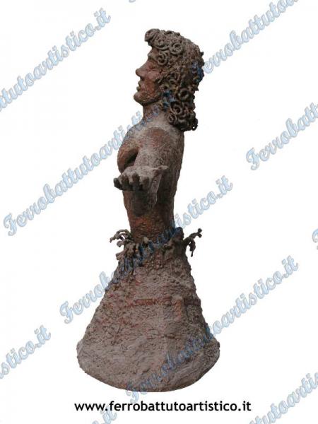 "Dio Vulcano" - Scultura in Ferro Battuto