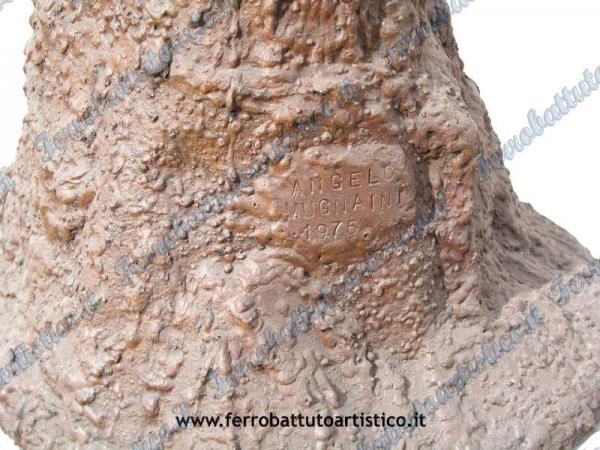 "Dio Vulcano" - Scultura in Ferro Battuto